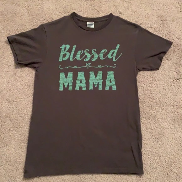 🤎 “Blessed Mama” Short Sleeved T-shirt Size S 🤎 - Picture 3 of 15